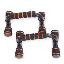 Load image into Gallery viewer, 2pcs/set Pushup Stand Foam Handle Plastic Push Up Bars Support Bracket Push-up Fitness Exercise Device
