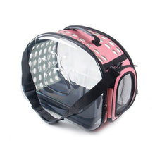 Load image into Gallery viewer, Puppy Dog Carrier Bag Cat Carrier Design Transparent Breathable Pet Carrier Removable Bag Outdoor Portable Dog Carrying Bags
