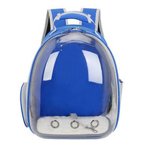 Load image into Gallery viewer, Travel cat double shoulder bag breathable transparent portable space pet backpack small dog pet travel carrier handbag
