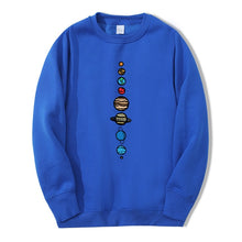 Load image into Gallery viewer, Planets Colour Men Hoodie 2019 Autumn Winter Warm Fleece High Quality Sweatshirts Creative Design Funny Fashion Fitness Hoodies
