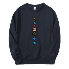 Load image into Gallery viewer, Planets Colour Men Hoodie 2019 Autumn Winter Warm Fleece High Quality Sweatshirts Creative Design Funny Fashion Fitness Hoodies

