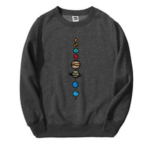 Load image into Gallery viewer, Planets Colour Men Hoodie 2019 Autumn Winter Warm Fleece High Quality Sweatshirts Creative Design Funny Fashion Fitness Hoodies
