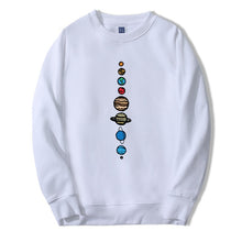 Load image into Gallery viewer, Planets Colour Men Hoodie 2019 Autumn Winter Warm Fleece High Quality Sweatshirts Creative Design Funny Fashion Fitness Hoodies
