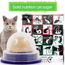 Load image into Gallery viewer, 1/2pcs Healthy Cat Catnip Sugar Cats Snacks Licking Candy Nutrition Energy Ball Toy Cat Kitten Playing Pet Cat Products Supplies
