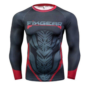 2018 FLASH Compression Shirt Men 3D Printed T-shirts Men Raglan Long Sleeve Cosplay Costume Tops Male fitness body building Clot