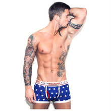 Load image into Gallery viewer, Man Underwear Boxer Fringe Underpants Comfortable Panties Hot Sale Men Male Underwear Men&#39;s Boxer Underwear Sexy Striped Cotton
